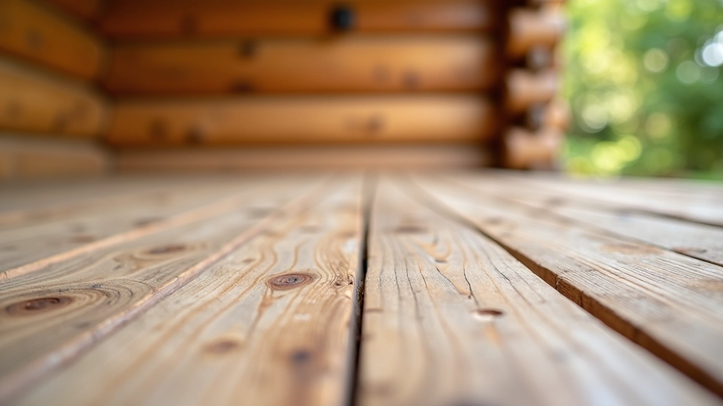 Seasonal porch boards showing visible gaps and movement changes between summer and winter conditions